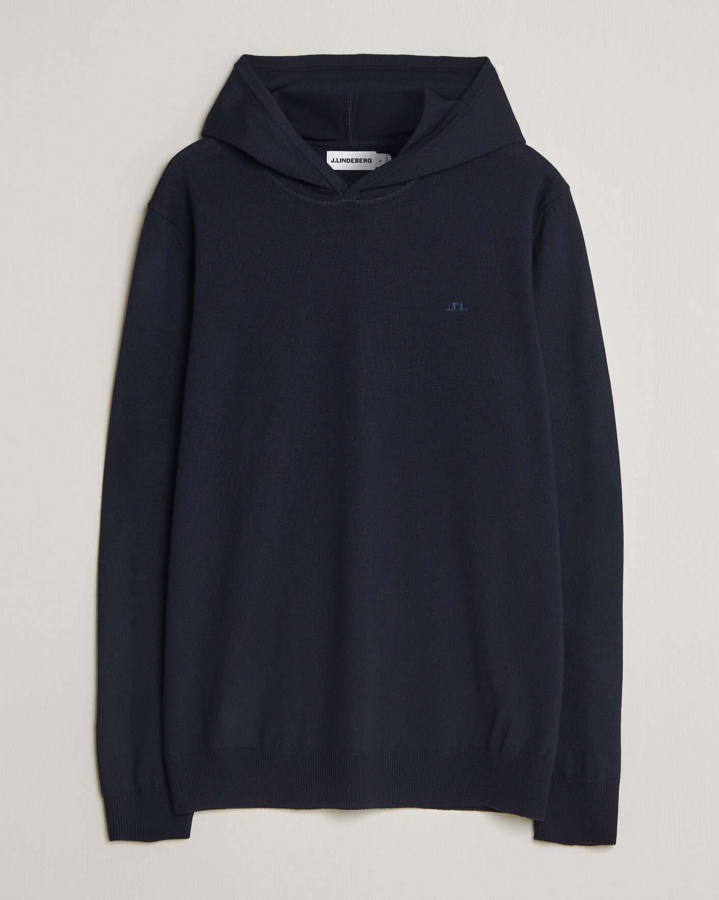 Homme | Pulls Et Tricots | J.Lindeberg | Karl Merino Hoodie JL Navy