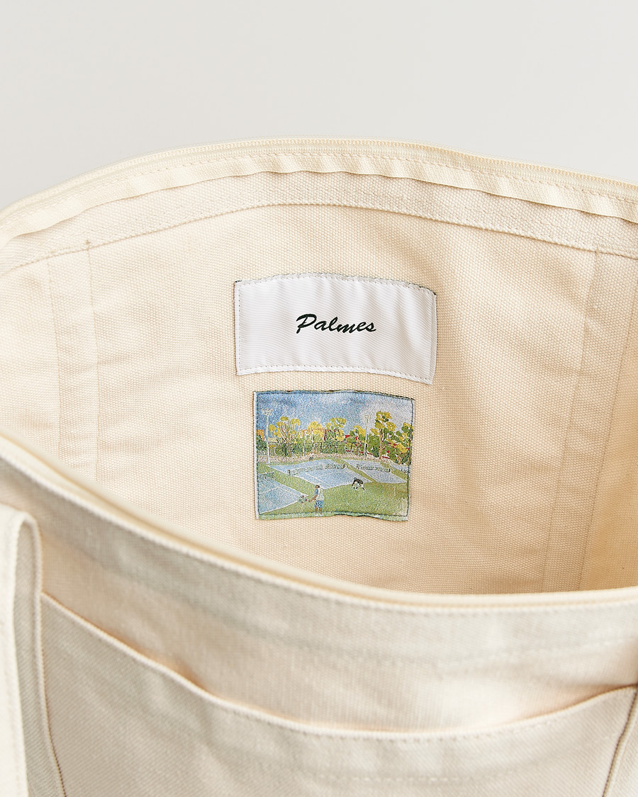 Homme | Sacs | Palmes | Sunshine Zip Tote Bag Off White