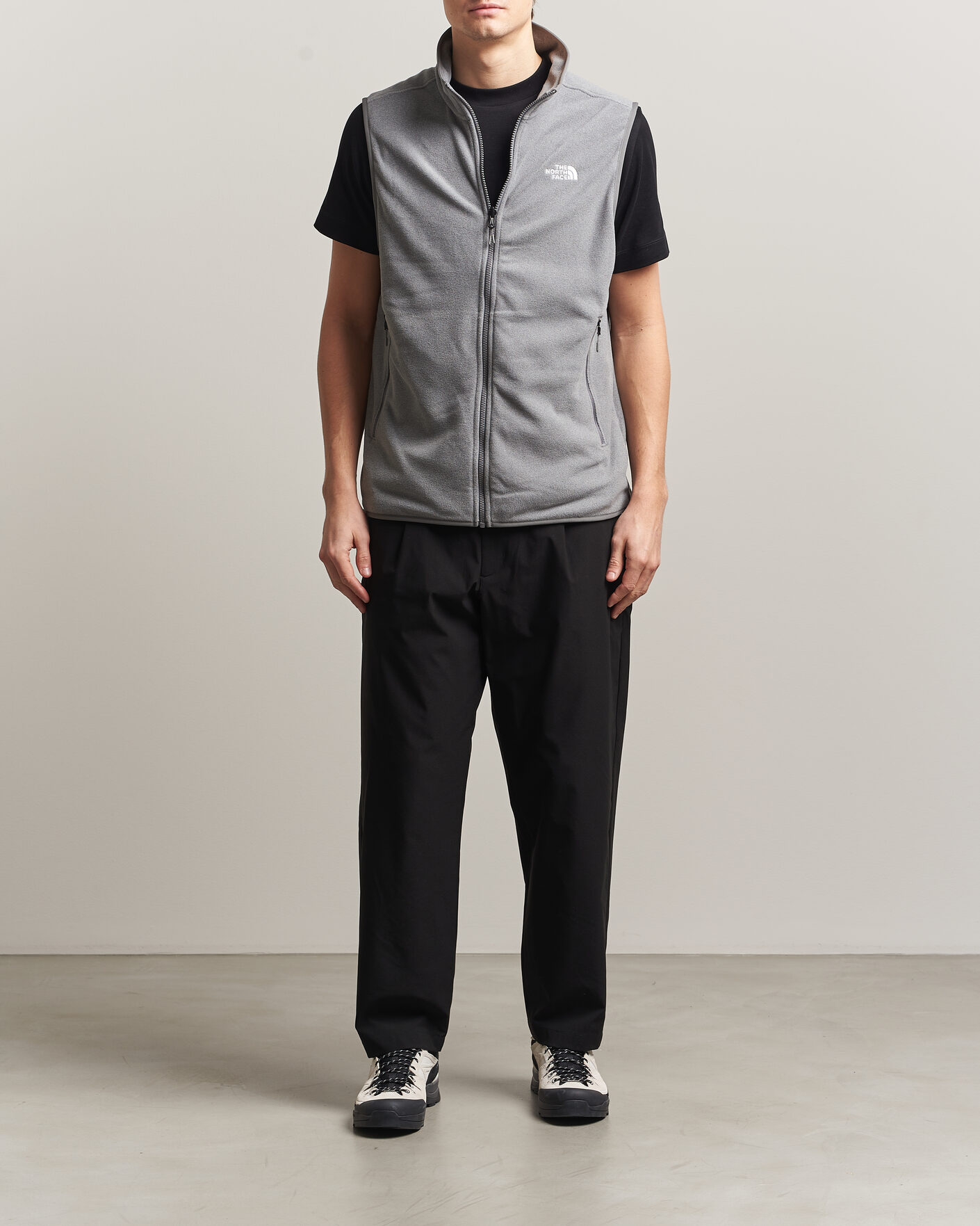 Homme | Gilets | The North Face | Glacier Fleece Vest Grey