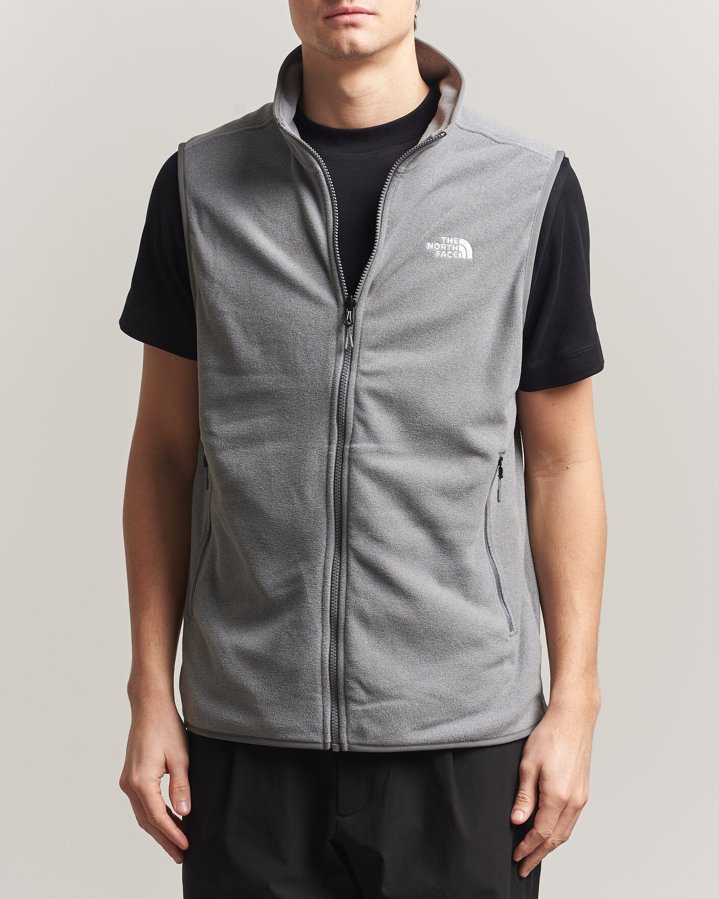 Homme | Gilets | The North Face | Glacier Fleece Vest Grey