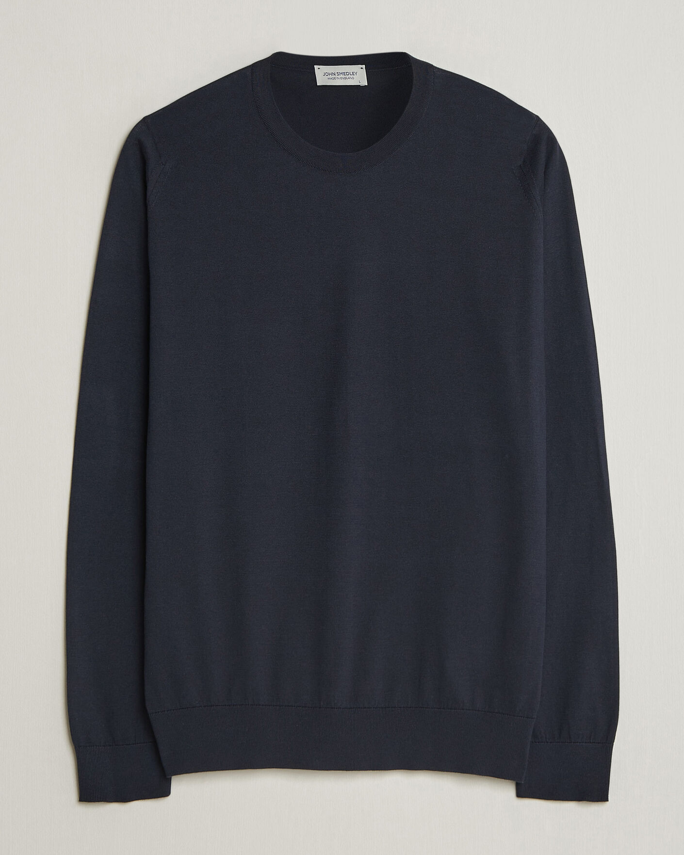 Homme | Pulls Et Tricots | John Smedley | Rowland Sea Island Crew Neck Pullover Navy