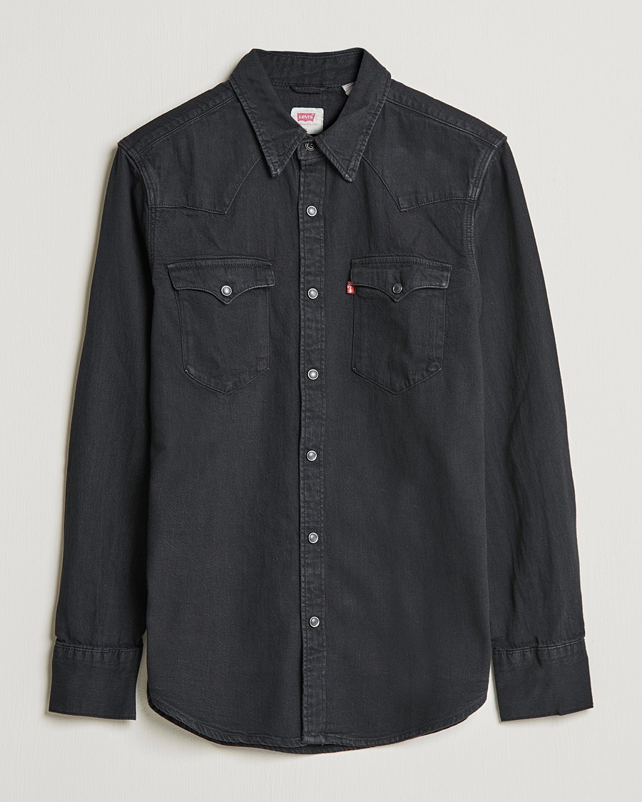 Levi's Barstow Western Standard Shirt Marble Black – Noir
