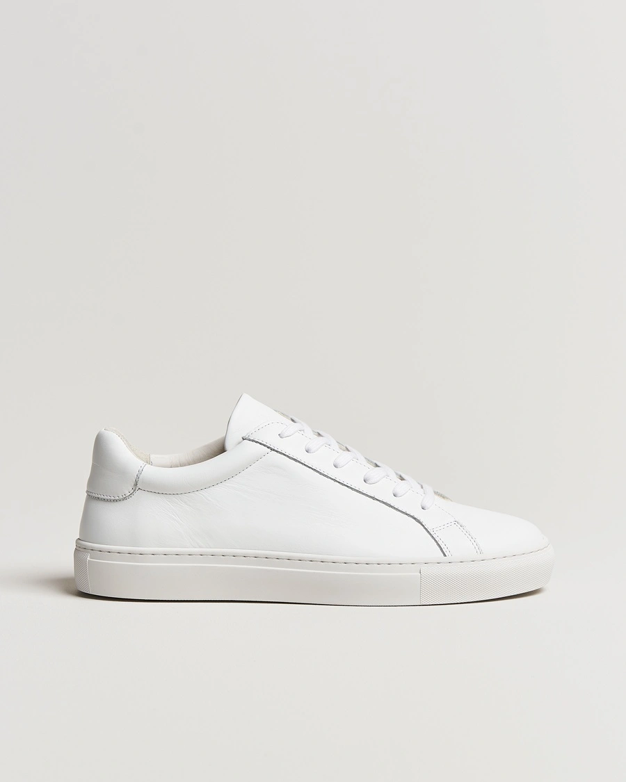 A Day's March Leather Marching Sneaker White – Blanc