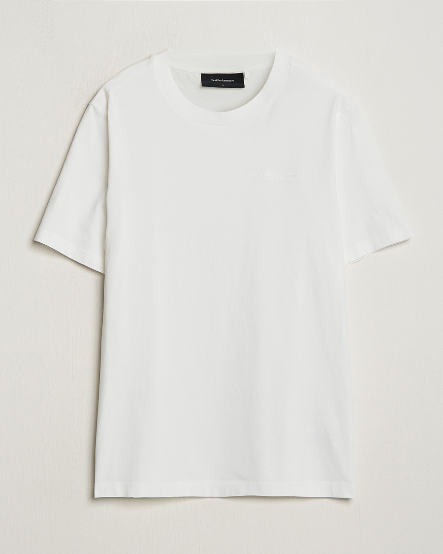 Peak Performance Original Crew Neck T-Shirt Off White – Blanc