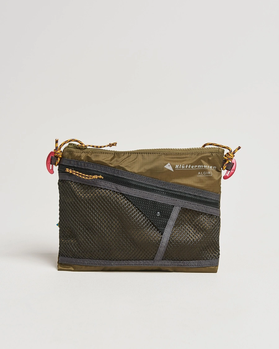 Klättermusen Algir Accessory Bag Medium Olive – Vert