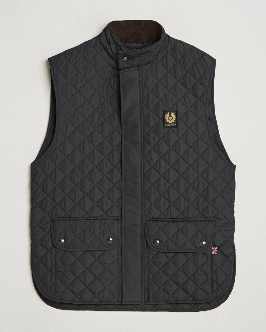 Belstaff Icon Gilet Black – Noir