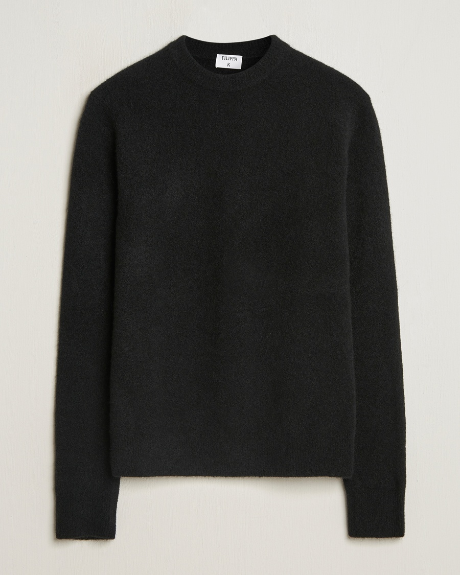 Filippa K Yak Knitted Sweater Black – Noir