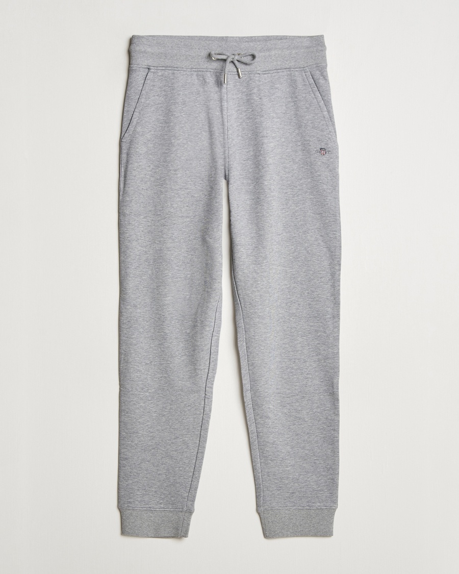 GANT Original Sweatpant Grey Melange – Gris