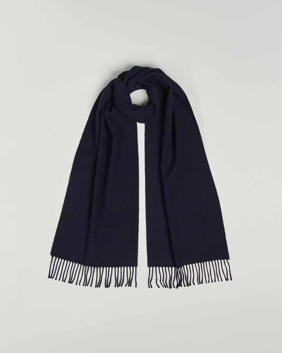 GANT Wool Scarf Evening Blue – Bleu