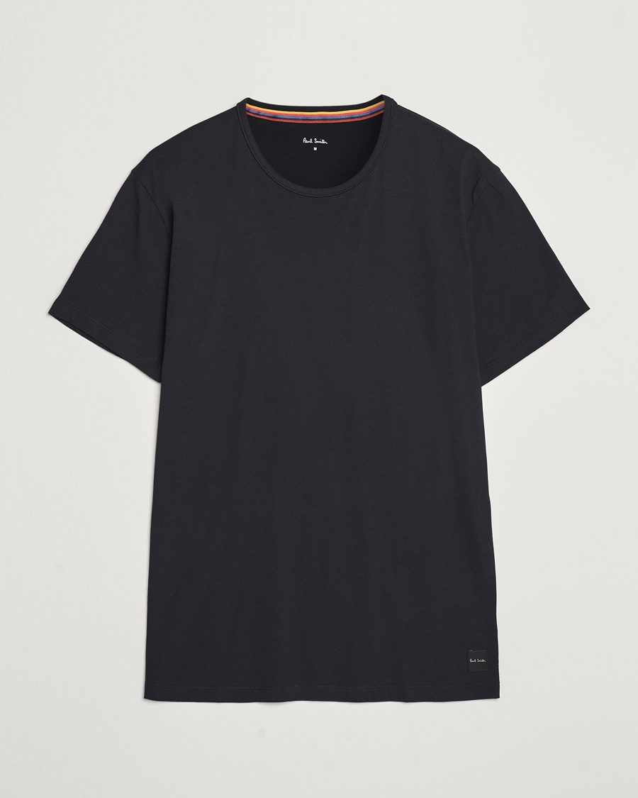 Paul Smith Artist Rib Crew Neck T-Shirt Black – Noir