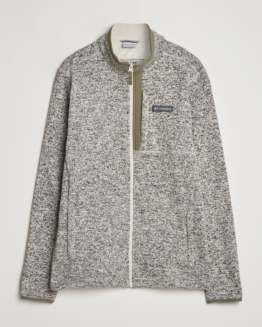 Columbia Sweater Weather Fleece Jacket Dark Stone Heather – Gris