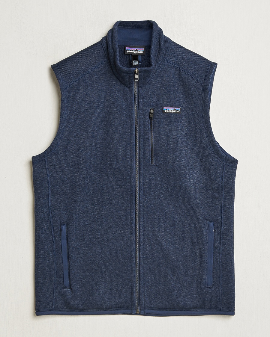 Patagonia Better Sweater Vest New Navy – Bleu