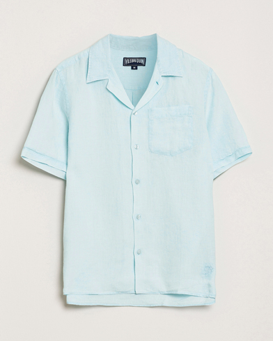 Vilebrequin Charli Resort Short Sleeve Shirt Pacific – Bleu