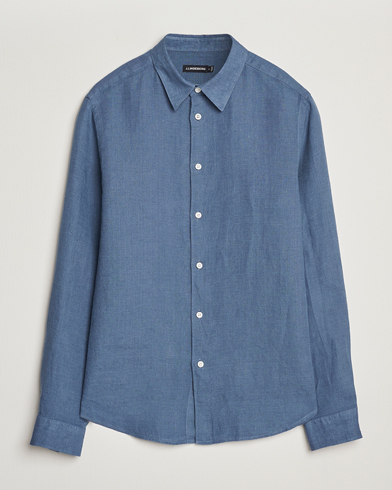  Slim Linen Melange Shirt Rain Washed