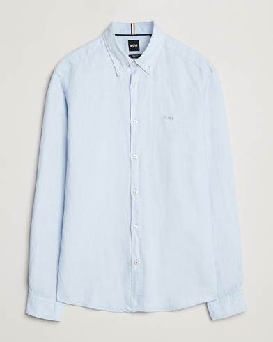  Liam Linen Shirt Light Blue