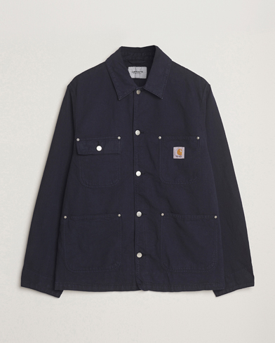 Carhartt WIP Walter Cotton/Linen Chore Coat Dark Navy – Bleu