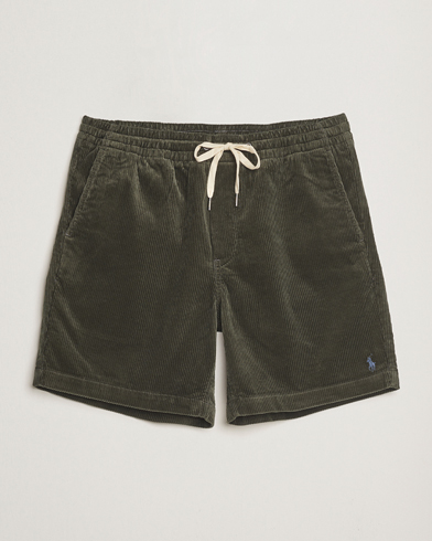 Polo Ralph Lauren Prepster Corduroy Drawstring Shorts Dark Metal – Gris