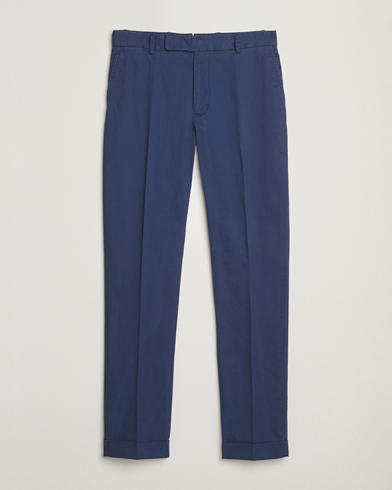 Polo Ralph Lauren Cotton Stretch Trousers Rustic Navy – Bleu