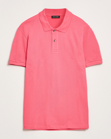 Oscar Jacobson Alex Cotton Polo Cinfandel Red – Rose