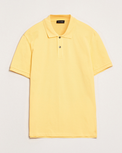 Oscar Jacobson Alex Cotton Polo Yellow – Jaune