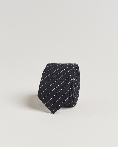 Thom Browne Pinstripe Wool Tie Navy – Bleu