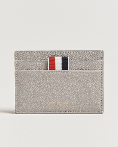 Thom Browne Double Sided Card Holder Light Grey – Gris