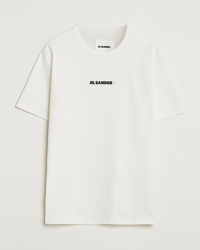 Jil Sander Small Logo T-Shrt White – Blanc