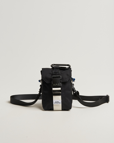 A.P.C. Trek Crossbody Pouch Black – Noir