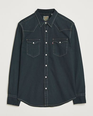 Levi's Barstow Western Standard Shirt Washed Black – Noir