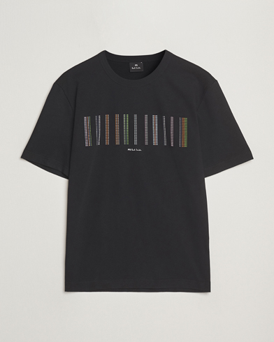 PS Paul Smith Striped Crew Neck T-Shirt Black – Noir