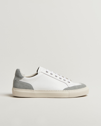 Sweyd Center Leather/Suede Sneakers White – Blanc