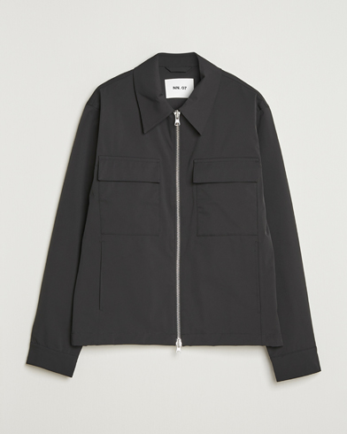 NN07 Alban Bomber Jacket Black – Noir