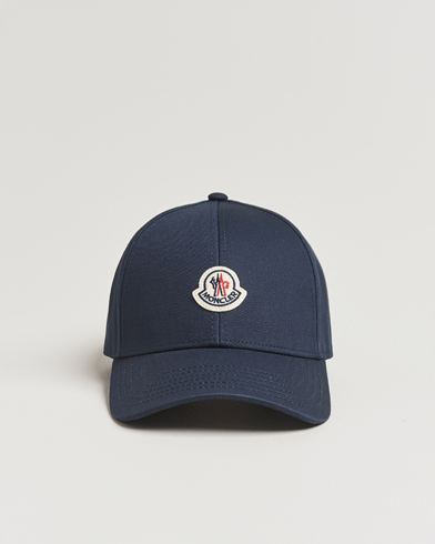 Moncler Logo Baseball Cap Navy – Bleu