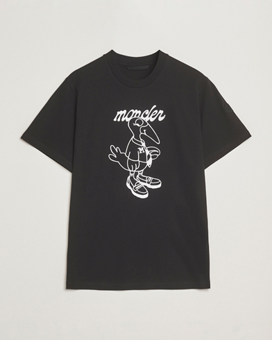 Moncler Printed T-Shirt Black – Noir