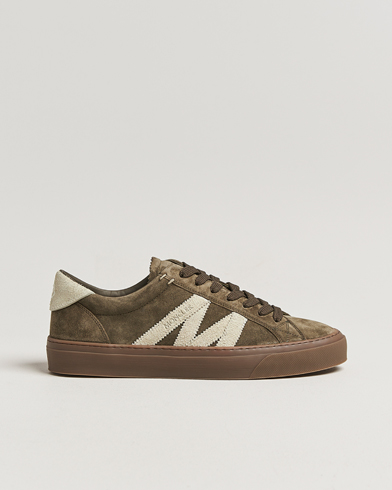 Moncler Monaco Low Top Sneakers Olive – Bleu