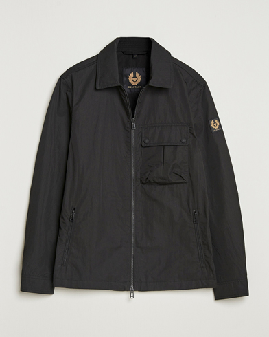 Belstaff Drome Overshirt Black – Noir