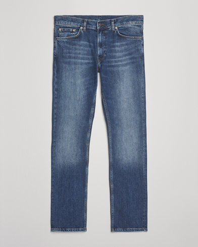 GANT Regular Fit Jeans Mid Blue Vintage – Bleu