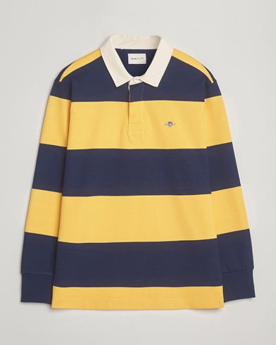 GANT Striped Heavy Rugger Persian Blue – Bleu