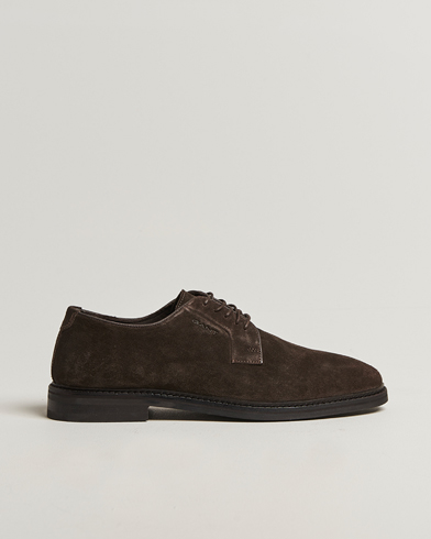 GANT Bidford Suede Derby Ebony Brown – Marron