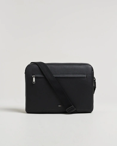 BOSS BLACK Ray Flap Messenger Bag Black – Noir