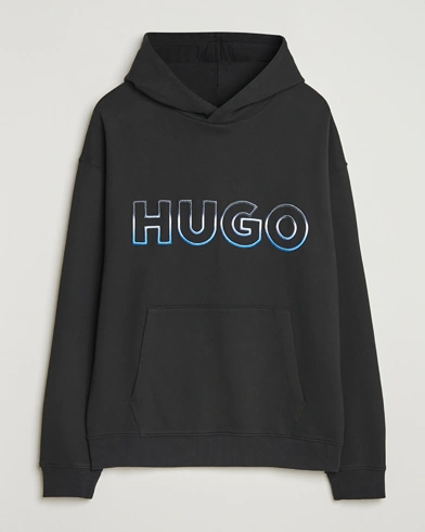 HUGO Nogudi Logo Hoodie Black – Noir