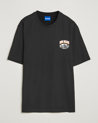 HUGO Nartupix Logo T-Shirt Black – Noir