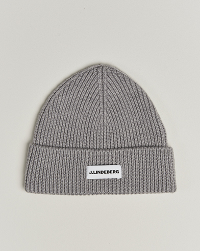 J.Lindeberg Juan Merino Beanie Light Grey Melange – Gris