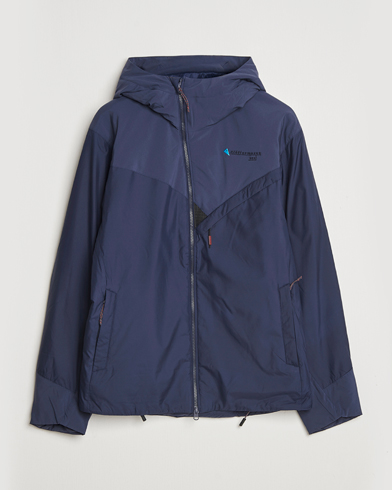 Klättermusen Urd Hood Jacket Dark Hights – Bleu