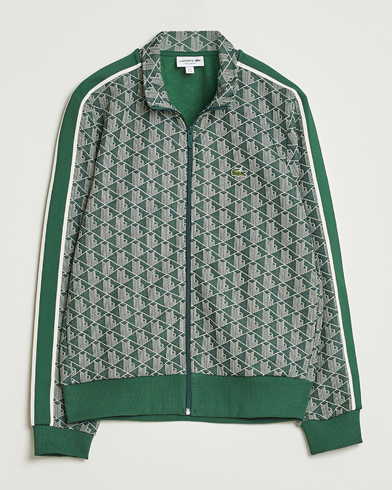 Lacoste Monogram Track Jacket Green/Sinople – Vert