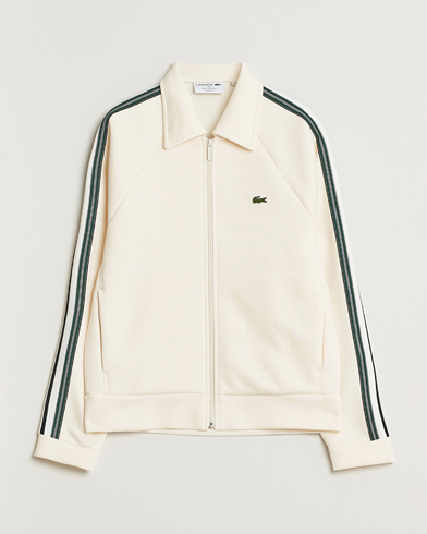 Lacoste Double Faced Jersey Track Jacket Lapland – Blanc