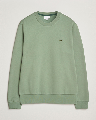 Lacoste Crew Neck Sweatshirt Thyme Green – Vert