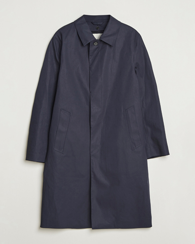 Mackintosh Dunkeld Car Coat Navy – Bleu