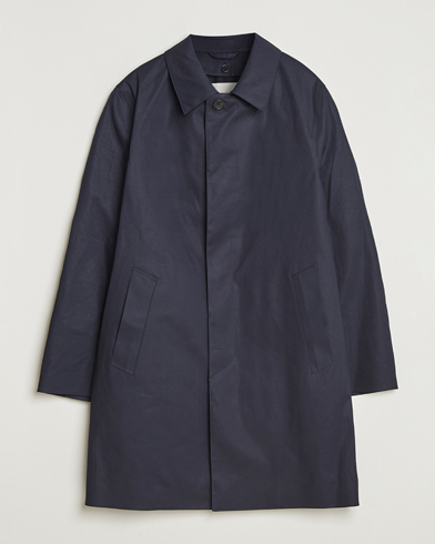 Mackintosh Dunoon Car Coat Navy – Bleu