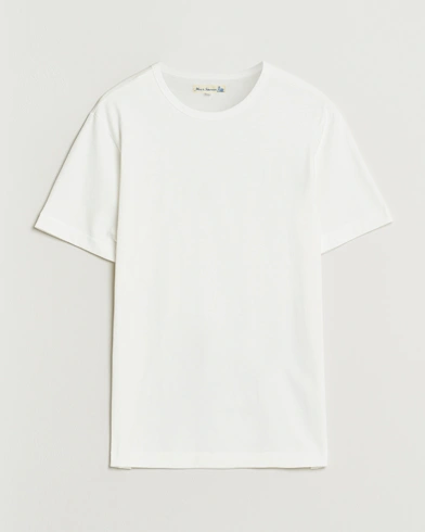 Merz b. Schwanen Classic Fit Sturdy T-Shirt White – Blanc